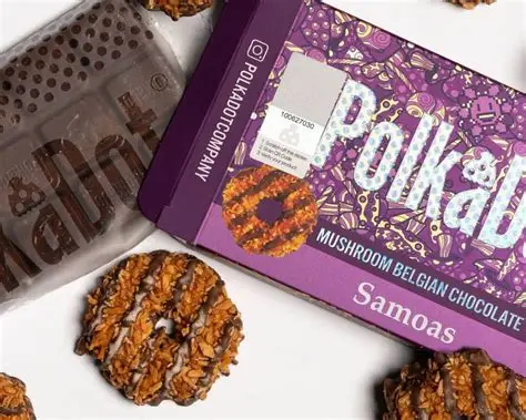 PolkaDot Samoas Dark Chocolate Bar 5G