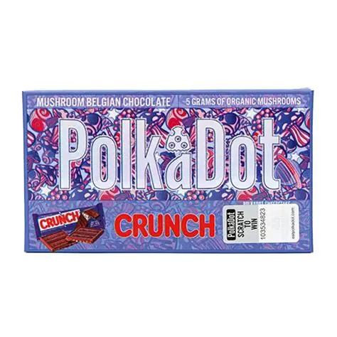 buy PolkaDot Crunch Milk Chocolate Bar 5G buy PolkaDot Crunch Milk Chocolate Bar 5G